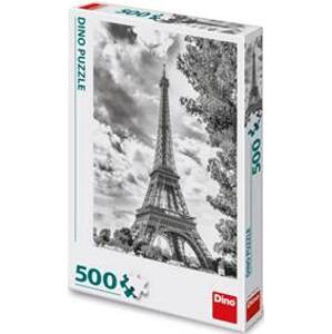 Puzzle 500 Černobílá Eiffelova věž - autor neuvedený