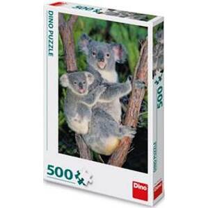 Puzzle 500 Koaly na stromě - autor neuvedený