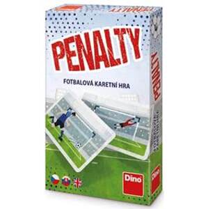 Fotbalová karetní hra Penalty - autor neuvedený