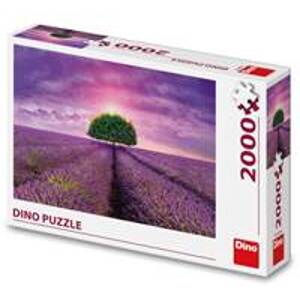 Puzzle 2000 Levandulové pole - autor neuvedený