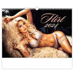 Flirt - nástěnný kalendář 2024 - autor neuvedený