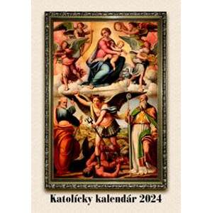 Katolícky kalendár 2024 - nástenný kalendár - autor neuvedený