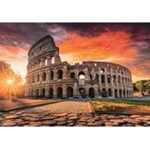 Puzzle Západ slunce v Římě 1000 dílků - autor neuvedený