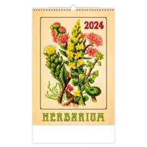 Herbarium - nástěnný kalendář 2024 - autor neuvedený