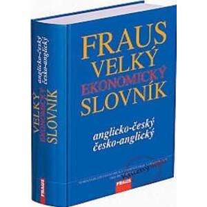 Velký ekonomický slovník anglicko-český česko-anglický - Kolektív