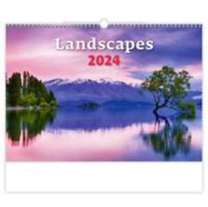 Landscapes - nástěnný kalendář 2024 - autor neuvedený