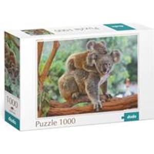 Puzzle Koala s mládětem - autor neuvedený