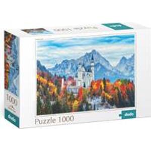 Puzzle Zámek Neuschwanstein 1000 dílků - autor neuvedený