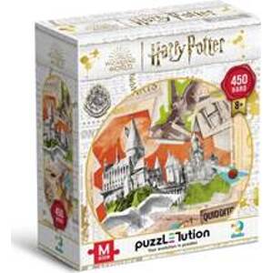 Puzzle Harry Potter Škola čar a kouzel v Bradavicích 450 dílků - autor neuvedený